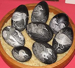 Пасхальные яйца - птицы