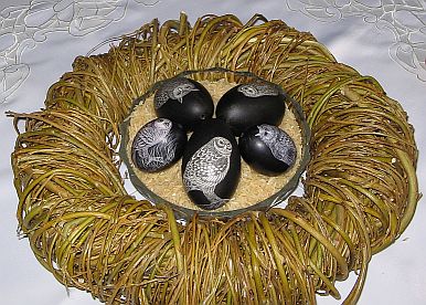 Пасхальные яйца - совы