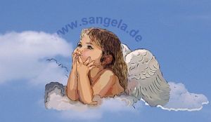 нарисовать Ангела или правильнее Ангелочка и с крыльями