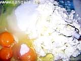 Zutaten für die Füllung - Käsekuchen