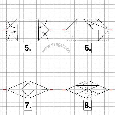 вьетнамская лодка- шаг 5, 6, 7 и 8 