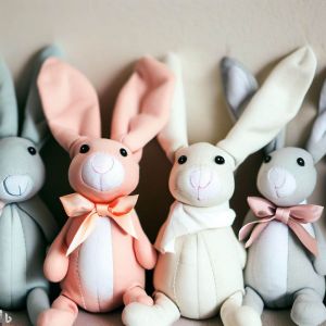 Разные игрушеки зайцев