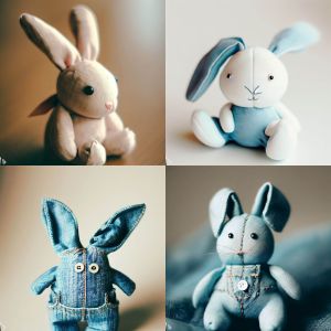 Примеры мягких игрушек зайцев